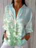 Women's Floral Print Casual Shirt