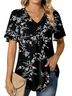 Cotton V Neck Casual Regular Fit Shirt