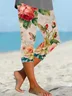 Women's Floral Print Casual Leggings
