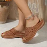 Summer Casual Pvc Plain Sandal