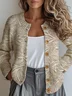 Vintage Crew Neck Cardigan