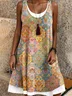 Crew Neck Casual Regular Fit Dress