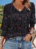 Casual Floral T-Shirt