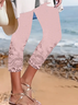 Women's Floral Print Casual Leggings
