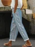 Women's Floral Print Casual Pants