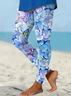 Casual Tight Floral Leggings