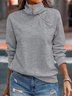 Loose Simple Sweatshirt