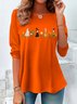 Crew Neck Vintage Regular Fit T-Shirt