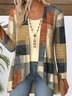 Regular Fit Casual Color Block Blouse
