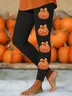 Halloween Casual Tight Leggings