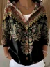 Hoodie Cotton Regular Fit Casual Cardigan