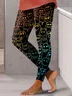 Tight Casual Halloween Leggings