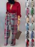 Women's H-Line Shirt Mock Neck Daily Going Out Casual Split Joint Plain Summer Long Jumpsuit Romper