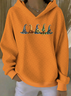 Hoodie Casual Halloween Cotton Hoodie