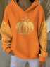 Hoodie Casual Regular Fit Halloween Hoodie