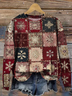 Printing Christmas Crew Neck Casual Sweatshirt
