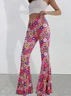Floral Regular Fit Casual Pants