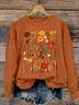 Subtle Anti-Trump Flowers Sweatshirts , Anti-Maga Floral , Fdt Merch, Feminist Gift Casual Sweatshirts Casual Sweatshirt