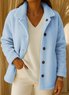 Casual Shawl Collar Jacket