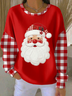 Christmas Casual Printing Sweatshirt